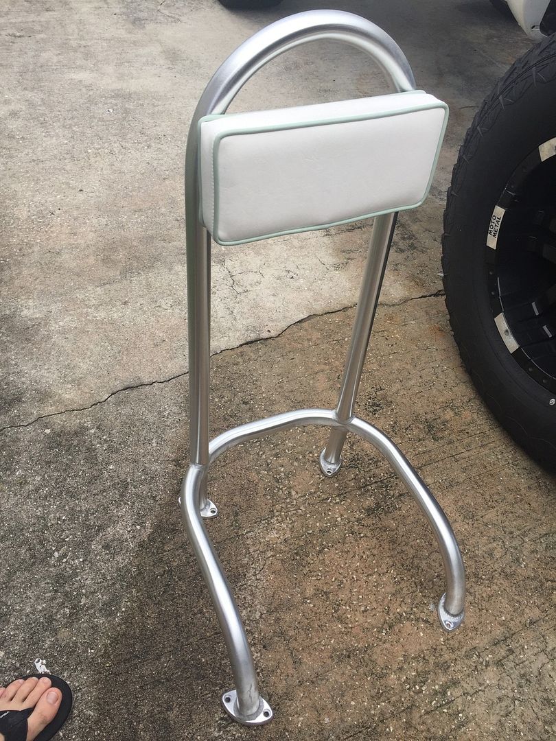 Grab bar/cooler caddy Dedicated To The Smallest Of Skiffs